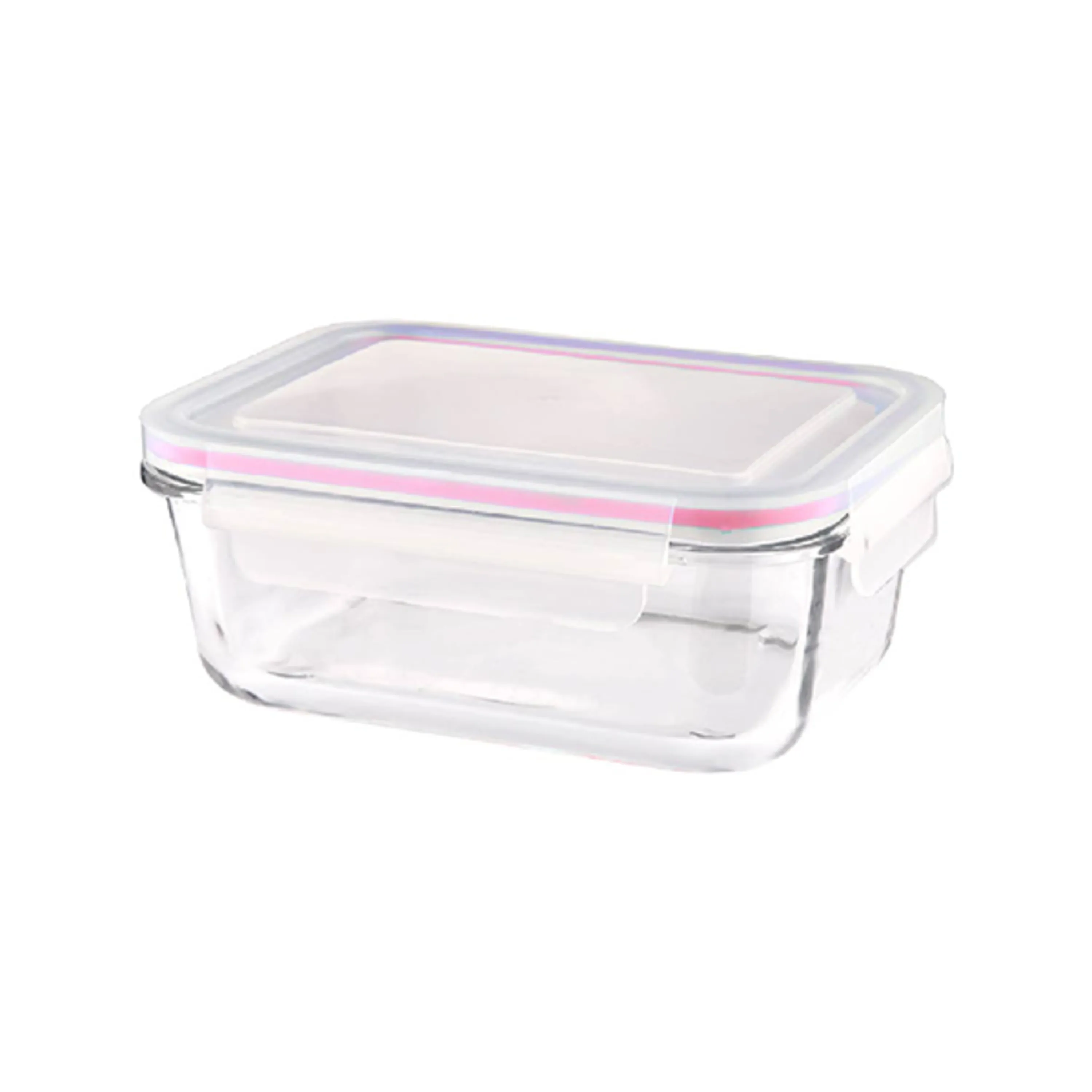 ظرف شیشه ای مستطیل 850 میلی لیتر لیمون کد 202835 ظرف شیشه ای مستطیل 850 میلی لیتر لیمون کد 202835